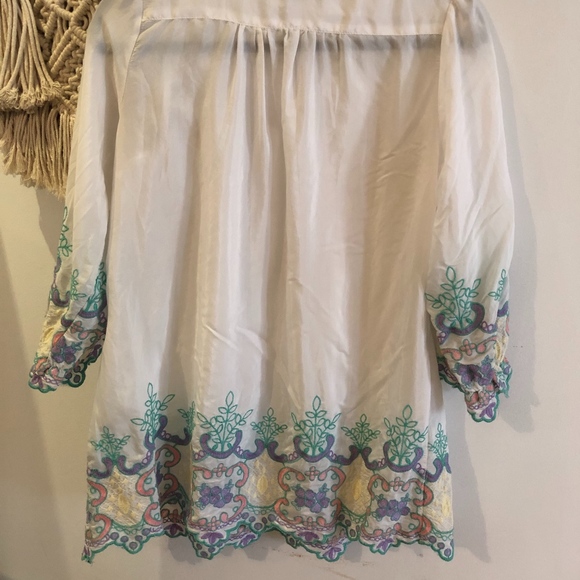 BCBG MAXA ZRIA Embroidered - Picture 2 of 3